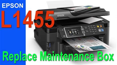 Change Maintenance Box On Epson Et 7700