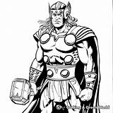 Thor Love And Thunder Coloring Pages  Free & Printable sketch template