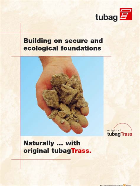 Tubag TRASS English | Mortar (Masonry) | Cement