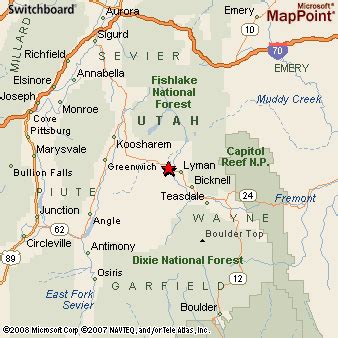 Where is Loa, Utah? see area map & more