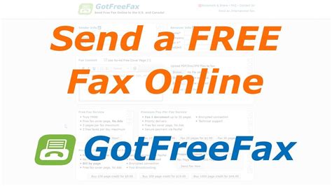 How to Send a FREE Fax Online - YouTube