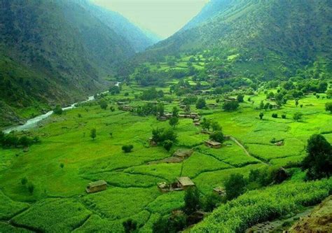 Beautiful Kantiwa Valley, Nuristan, Afghanistan