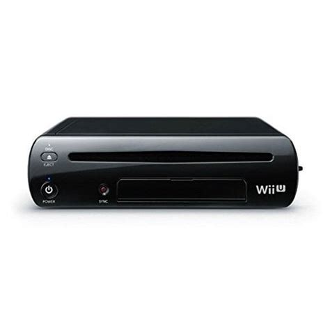 Restored Nintendo Wii U Console Replacement Black (Refurbished) - Walmart.com