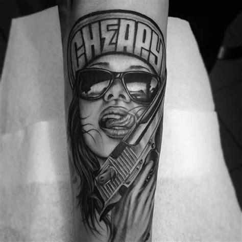 9 Powerful & Ugly Gangster Tattoo Designs | Styles At Life