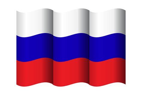 Russian flag. Flag of Russian Federation vector page symbol for web ...