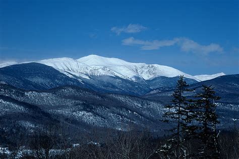 #090107 Mt. Washington from Jackson, in Winter 2, White Mouintains, New Hampshire