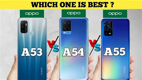 Oppo A55 vs Oppo A54 vs Oppo A53 | Deep Comparison | @Techno Ruhez - YouTube