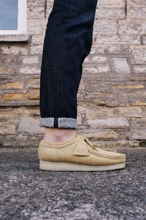 Hipster mens fashion, Clarks shoes outfit, Clarks wallabees men