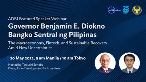 ADBI Featured Speaker Webinar: Bangko Sentral ng Pilipinas Governor ...