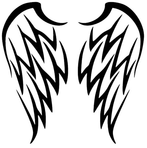 Tattoo Sleeve Tribe Tattoos Wing Lower-Back Wings Transparent HQ PNG Download | FreePNGImg