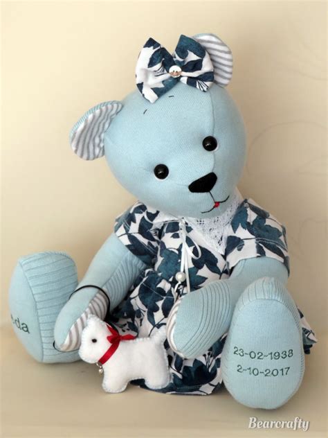 Gallery - BearCrafty memorybear keepsakebears and artist collector bears | Memory bears pattern ...