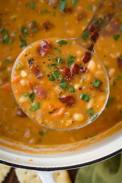 Bean and Bacon Soup - Cooking Classy