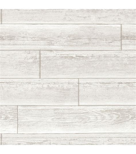 WallPops® NuWallpaper™ Cream Serene Paneling Peel & Stick Wallpaper, Beadboard Wainscoting ...
