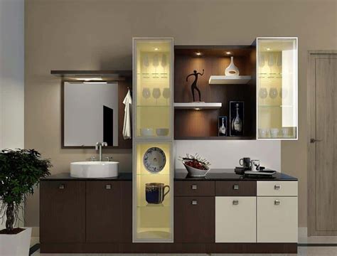 Pin by Anikesh Das on Crockery cabinet | Crockery unit design, Crockery ...