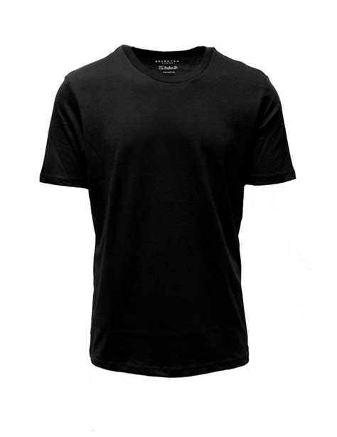 Selected Homme black simple t-shirt