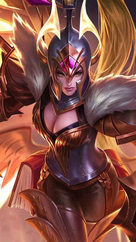 Wallpaper Mobile Legends Freya | Desain karakter game, Gadis animasi, Desain karakter