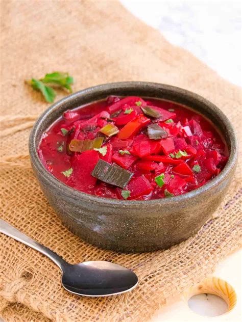 Beetroot Soup Recipe - Tastefully Vikkie