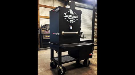 Boathouse Smokers Reverse Flow Offset Cabinet Build (Time lapse) - YouTube