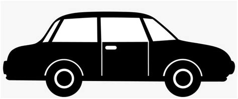 Black Car Silhouette - Car Clipart Transparent Background PNG Image ...