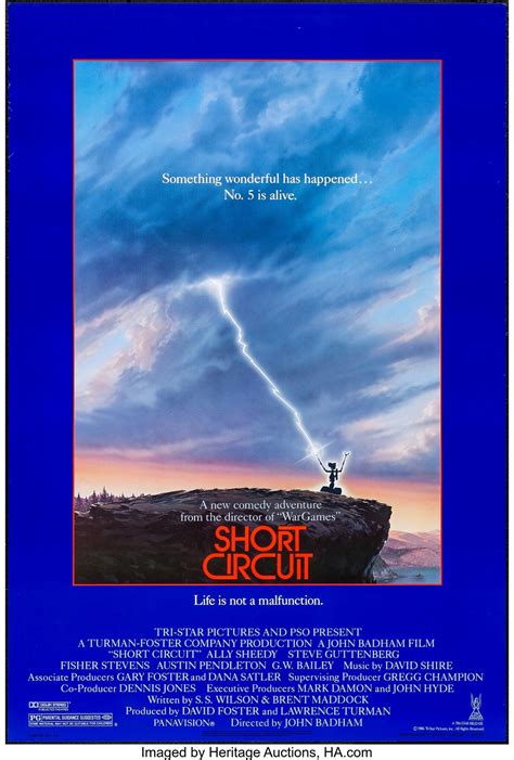 SHORT CIRCUIT (1986) Fisher Stevens, Guttenberg, Cool Posters, Movie ...