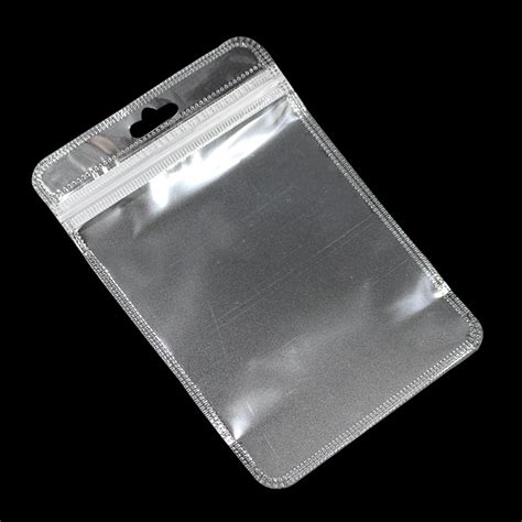 DHL 2000Pcs/Lot Plastic Clear Zip Lock Small Bag Transparent Poly Self ...