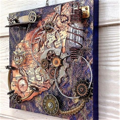 Steampunk Metal Wall Art