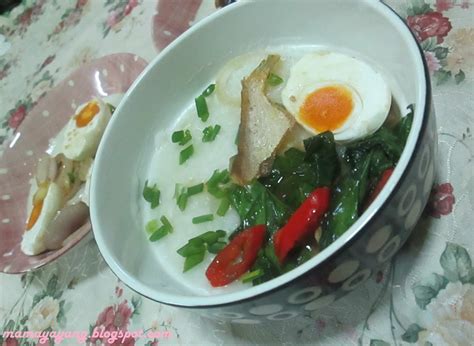 mamayayang's blog: Bubur Kentang, Telur Masin..oh..marvelesnyeee...