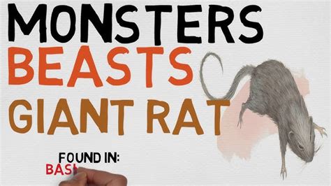 Beast #7: Cranium Rat (DnD 5E Monsters), 56% OFF