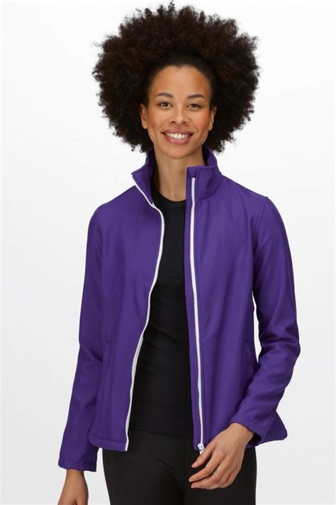 Regatta Women's Ablaze Printable Softshell Jacket, Purple | Simon Jersey