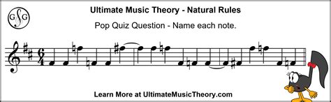 Accidental Rules #1 - Natural Rules - Ultimate Music Theory