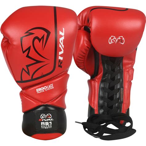 Rival Boxing RS1 2.0 Ultra Pro Lace-Up Sparring Gloves - Red | eBay