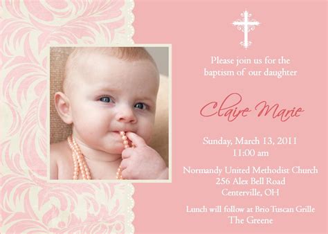 best-font-for-christening-invitation | Christening invitations girl, Baptism invitations girl ...