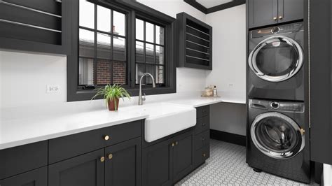 Stackable Washer And Dryer Laundry Room Ideas