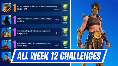 Fortnite Season 7 Week 12 Challenges: New Epic and Legendary Quests ...