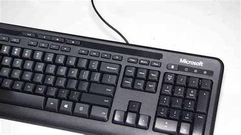 Teclado Microsoft Modelo Wired Keyboard 400 Teclado P/ Computador ...