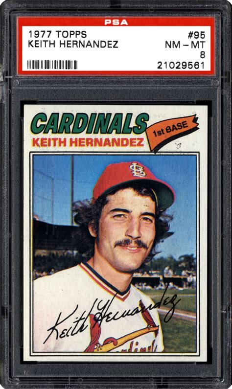 1977 Topps Keith Hernandez | PSA CardFacts™