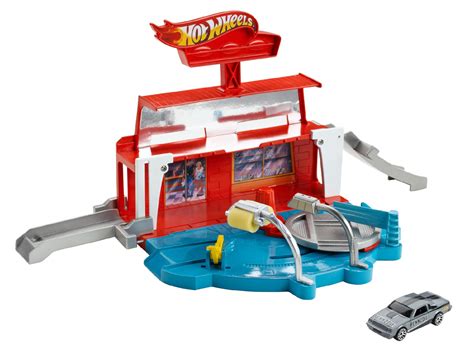 Hot Wheels Ready to Play TEAM HOT WHEELS™ Super Spin Car Wash - Toys & Games - Vehicles & Remote ...