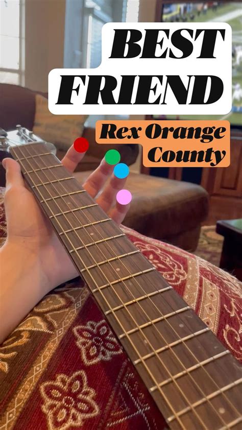 Best Friend - Rex Orange County Guitar Lesson | Guitar songs, Guitar ...