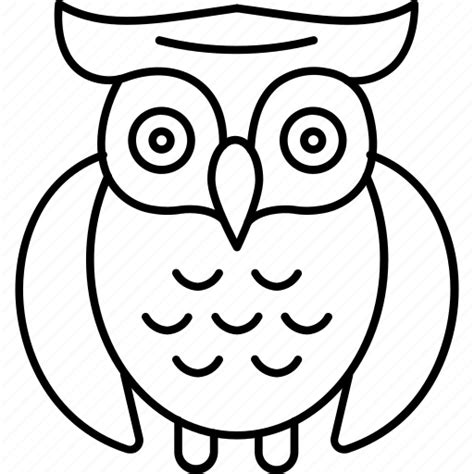 Evil owl, halloween bird, halloween owl, night owl, scary bird icon ...