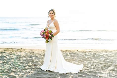 Top 5 Maui Beach Wedding Dress Styles - Tropical Inspiration