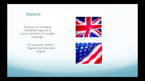 Dialect vs. Accent - YouTube