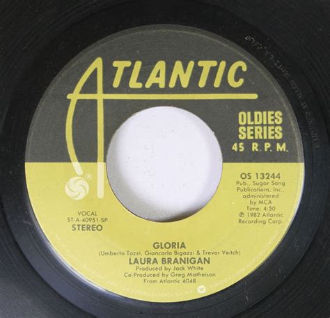- LAURA BRANIGAN 45 RPM Gloria / Solitaire - Amazon.com Music