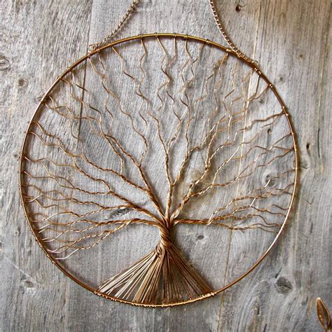 copper tree wall art by london garden trading | notonthehighstreet.com