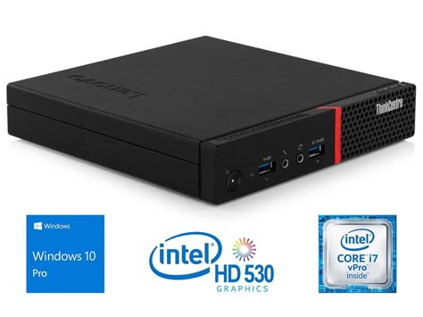 Refurbished: Lenovo ThinkCentre M900 Mini PC, Intel Core i7-6700T Upto ...