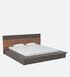 Buy Dynamic King Size Bed in Wenge Finish with Box Storage by Crystal Furnitech Online - Modern ...