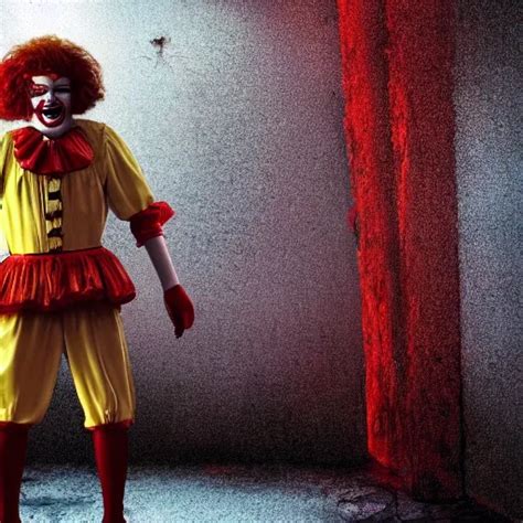 stunning awe inspiring ronald mcdonald horror movie,, | Stable Diffusion | OpenArt