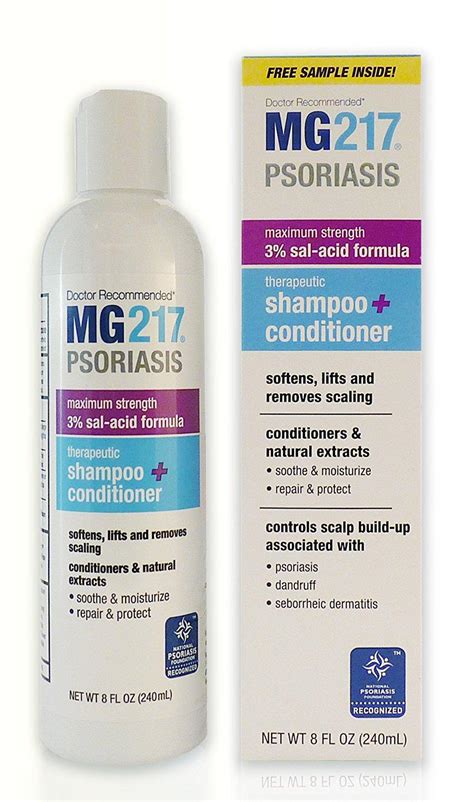 Amazon.com: MG217 Psoriasis 3% Salicylic Acid Therapeutic 2 in 1 ...