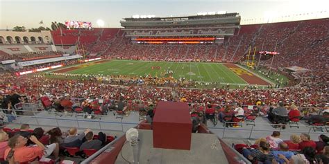 Los Angeles Memorial Coliseum Seating Chart Rams | Elcho Table