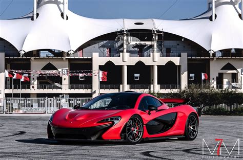 Photo Of The Day: Red MSO McLaren P1 - GTspirit