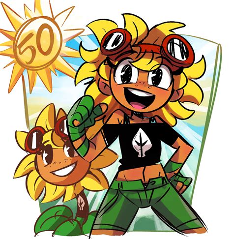 Solar Flare from @Peargor on Twitter : r/PvZHeroes